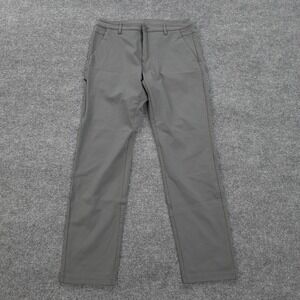 BYLT Pants Mens 32 Tall Charcoal Everyday Pant 2.0 Stretch Gym Train Golf Travel